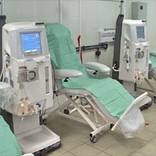 Preparation of water supply for hemodialysis machines