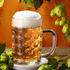 Water treatment for beer production