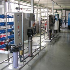 Acquisition system for the production of desalinated water batteries, Q = 2,5 m3 / h