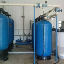 Water treatment System of for beer production, Q = 24 m3 / h