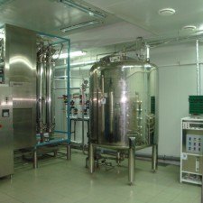 System production, storage and distribution of purified water, Q = 3,5 m3 / h
