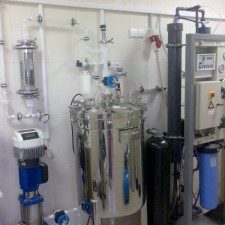System production, storage and distribution of purified water, Q = 1,5 m3 / h